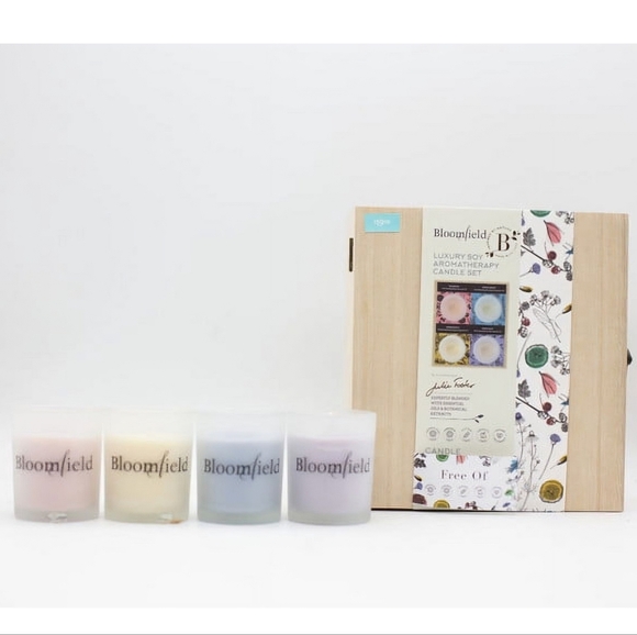 Bloomfield Luxury Soy Aromatherapy Candle Set - Picture 4 of 7